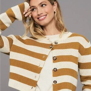 Striped Cardigan - Bishop + Young - Anthropologie